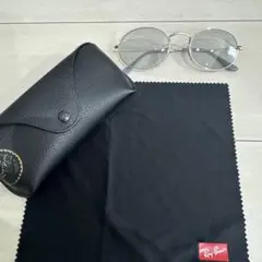 Ray-Ban 3547シルバーオーバルサングラス
