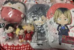 排球少年!! 音駒高校 黒尾鐵朗 孤爪研磨 玩偶 抱枕 合售