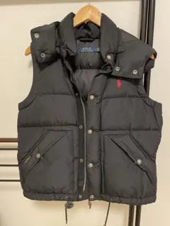 Polo Ralph Lauren フード付きダウンベスト 黒