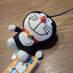 ドラえもん デニム風 ぬいぐるみ ストラップ