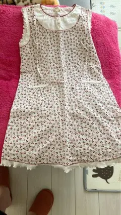 【キッズ】HusHusH 花柄ノースリーブワンピース 130cm 美品