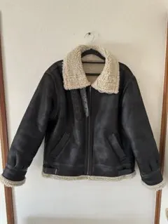 Ungrid フェイクムートンボアブルゾン