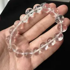 天然石水晶のブレスレット　12mm B.39