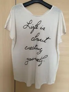 w closet ロゴプリント 半袖Tシャツのサムネイル