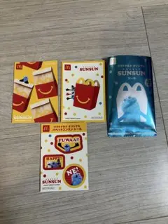 マクドナルド オリジナル PUPPET SUNSUN シール ハッピーセット