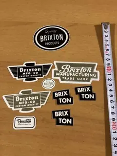 Brixton ロゴステッカー 9枚セット