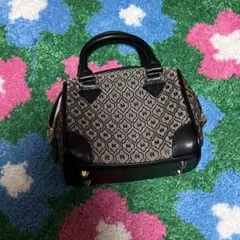 moussyミニボストンバッグ モノグラム柄 ショルダーバッグ値下げ可能 
