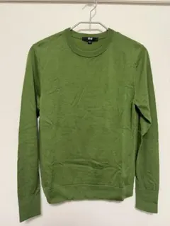 Uniqlo women メリノクルーネックセーター