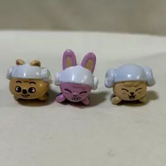 びっくらたまご SKZOO ふろふちころりん　3個セット