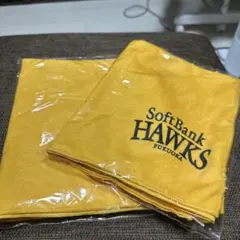 SoftBank Hawks イエロータオル 未使用
