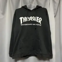 THRASHER パーカー ブラック XLサイズのサムネイル