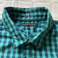 TOMMY HILFIGER チェック柄　半袖シャツのサムネイル