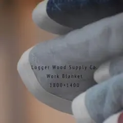 【LOGGER WOOD SUPPLY CO】 1800×1400mm ラグ
