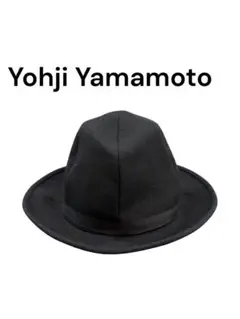 【美品】Yohji Yamamoto ブラック フェルトハット