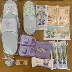 ディズニー ファンタジースプリングスホテル　アメニティセット　カップ　エコバック