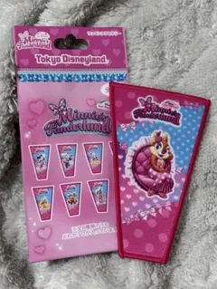 ミニーのファンダーランド　クラリス　ワッペンキーホルダー　パルパルーザ