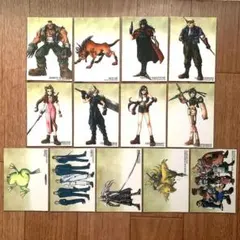 ファイナルファンタジーVII アートミュージアム キャラクター カード 13枚！