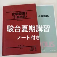 化学特講Ⅰ（計算問題） 山下先生 駿台 夏期講習 プリントつき - メルカリ