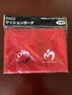 Coke Studio Mrs. GREEN APPLE コラボ ポーチ 赤色のサムネイル