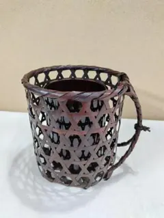 煎茶道具 竹網代 古い碗筒 - メルカリ