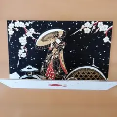 和風デザイン　グリーティングカード