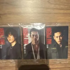 HIGH & LOW キャラクターカードセット山下 健二郎 小林直己 早乙女太一