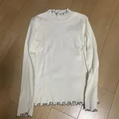 FREAK'S STORE リブハイネック アイボリー 系