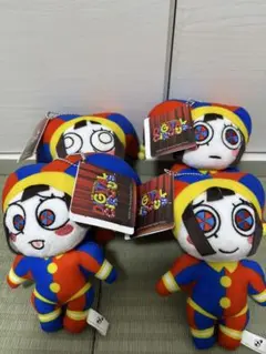 アメイジングデジタルサーカス ポムニがいっぱい ボールチェーン付きぬいぐるみ