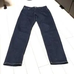 今日だけ価格。GUのインディゴブルーの履きやすいジーンズ