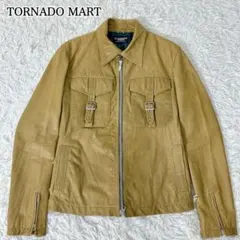 [archive] TORNADO MART レザージャケット　襟　マスタード