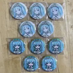 初音ミク ホログラム 缶バッジ 12個 ミク ドンキ - メルカリ