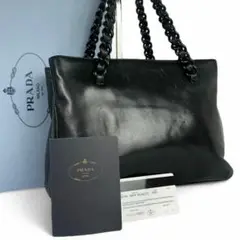 美品 プラダ PRADA テスート がま口 プラスチックチェーン ハンドバッグ 2025年最新】prada プラダ プラチェーンの人気アイテム - メルカリ