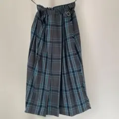 SM2チェックロングスカート　美品