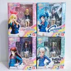 アイカツ　フィギュアーツ　星宮いちご 霧矢あおい　紫吹蘭　Figuarts 2025年最新】S.H.フィギュアーツ アイカツ. 霧矢あおいの人気