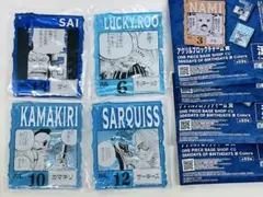 ONE PIECE BASE SHOPくじ アクリルブロック 涼 ラッキールウ