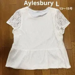 Aylesbury 大きいサイズ アリスバーリー 大きいサイズ 半袖ブラウスのサムネイル