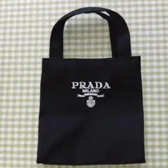 PRADA ブラック トートバッグ ノベルティ手提げ　非売品