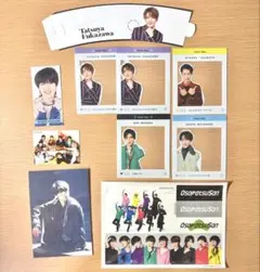 SnowMan　深澤辰哉　岩本照　目黒蓮　渡辺翔太　スノカレ特典　10点セット