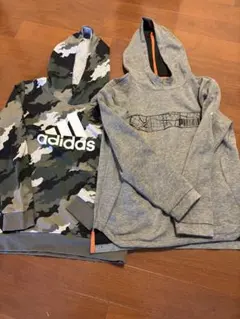 adidas 迷彩柄 PUMAパーカーセットsize160