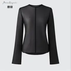 ユニクロ　シアークルーネックTシャツ