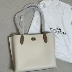 【新品】coach ウィロウ　トートバッグ