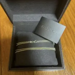 GUCCI インターロッキング 二連ボールチェーン