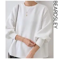 新品未使用　ビアズリー フリル付きバルーンスリーブ トレーナー 最終お値下げ 2025年最新】BEARDSLEY トレーナー・スウェットの人気アイテム