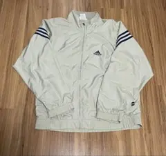 M*h様 adidas ベージュ ナイロンジャケット