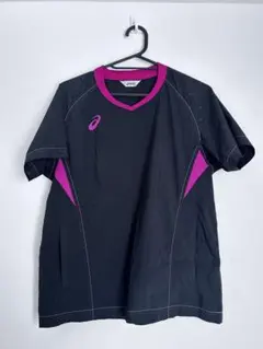 アシックス ポリエステル Tシャツ バレーボール