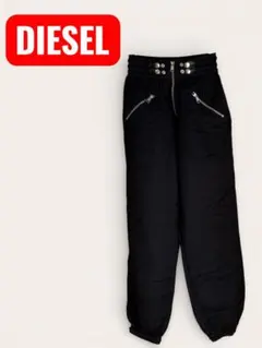 DIESEL レディース　黒　ジョガーパンツ　xs