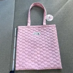 おぱんちゅうさぎ　トートバッグ　ピンク