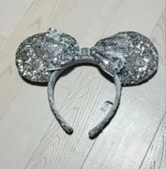 東京ディズニーリゾート ミ二ー耳カチューシャ　シルバー