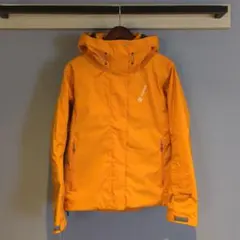 Goldwin オレンジ（やまぶき色） フード付きジャケット