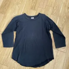 WALLA 七分袖カットソー M ネイビー　MADE IN USA